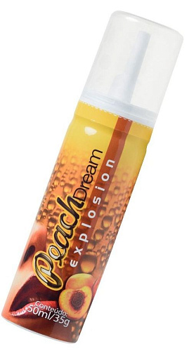 Шипучая пена для массажа с ароматом персика INTT ANGHEL EXPLOSION PHEROS Peach LH02