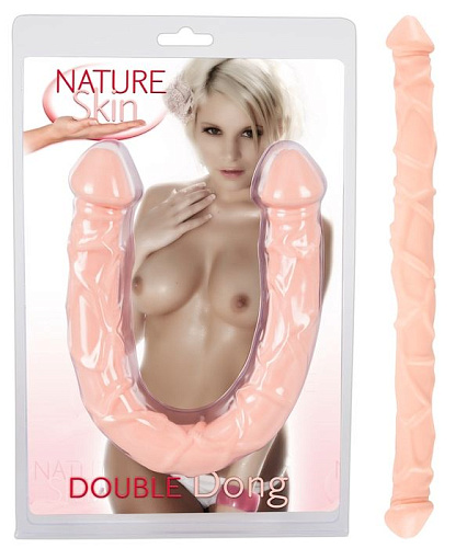 Телесный двусторонний реалистичный фаллоимитатор Orion Double Dong 05313910000 (45,8 см)