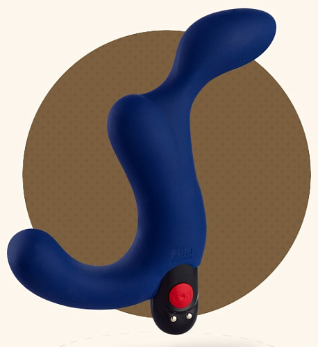 Синий массажёр простаты Fun Factory Duke 200851