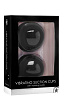 Чёрные вакуумные присоски с вибрацией Shots Media BV Vibrating Suction Cup OU159BLK