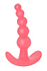 Розовая анальная пробка Lola toys Bubbles Anal Plug 5001-01lola (11,5 см)