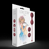 Набор бордовых вагинальных шариков Lola toys Love Story Diva 3012-02lola