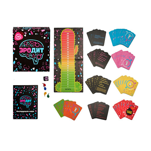 Сексуально-образовательная настольная игра Fun games «Эродит» 239702