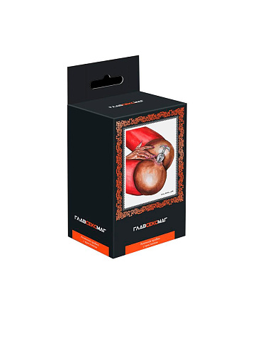 Серебристая анальная пробка для ношения с нежно-розовым кристаллом Главсексмаг GSM10118s (7 см)