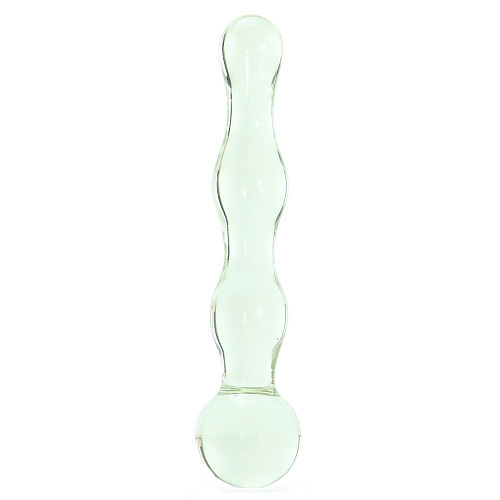 Стеклянный прозрачный фаллоимитатор Topco Sales TLC CyberGlass Pure Pleasure Wand 1003049