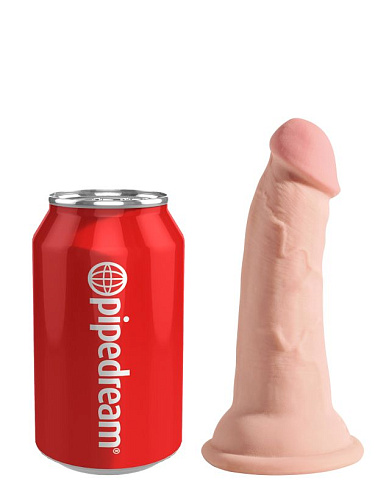 Телесный фаллоимитатор на присоске Pipedream 5 Triple Density Cock PD5725-21 (15,24 см)