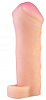 Телесный реалистичный фаллоудлинитель с петлёй Сумерки богов 1101-07 BX DD (20 см)