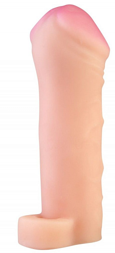 Телесный реалистичный фаллоудлинитель с петлёй Сумерки богов 1101-07 BX DD (20 см)