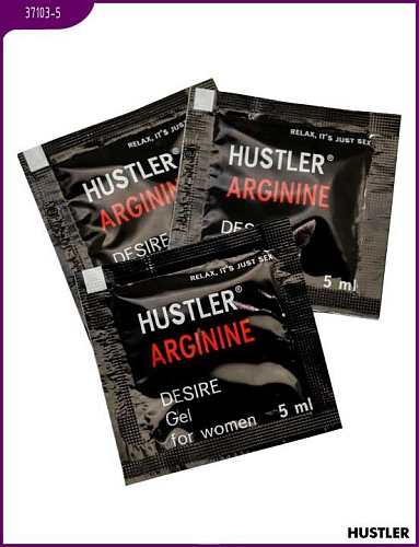 Пробник стимулирующей женской гель-смазки ARGININE - 5 мл. Eroticon 37103-5