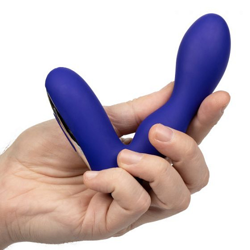 Синий анальный вибратор California Exotic Novelties Eclipse Pleasure Probe SE-0436-10-3 (13,25 см)