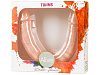 Двухсторонний телесный фаллоимитатор Adrien Lastic Twins Size M 20477 (30 см)