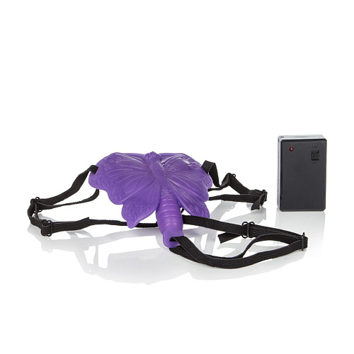 Клиторальная бабочка фиолетового цвета на радиоуправлении California Exotic Novelties SE-0083-00-3