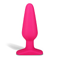 Розовый плаг из силикона Erotic Fantasy HT-B3-HPNK (14 см)