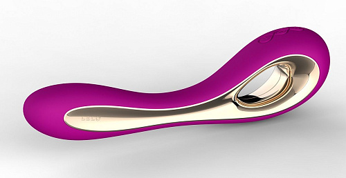 Лиловый вибратор Lelo Isla Deep Rose LEL1556 (22 см)