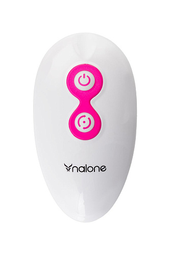 Бело-розовые вагинальные шарики Nalone MiuMiu VS-VR21