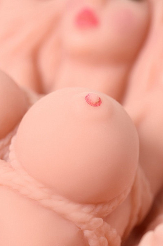 Мини-кукла телесного цвета с вагиной без вибрации KOKOS ERICA  M10-003-7