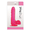 Розовый фаллоимитатор с присоской Toyz4lovers JELLY DILDO REAL RAPTURE PINK 8 T4L-00700741 (23 см)