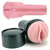 Мастурбатор-вагина розового цвета с вибрацией Fleshlight Vibro Pink Lady Touch FL734