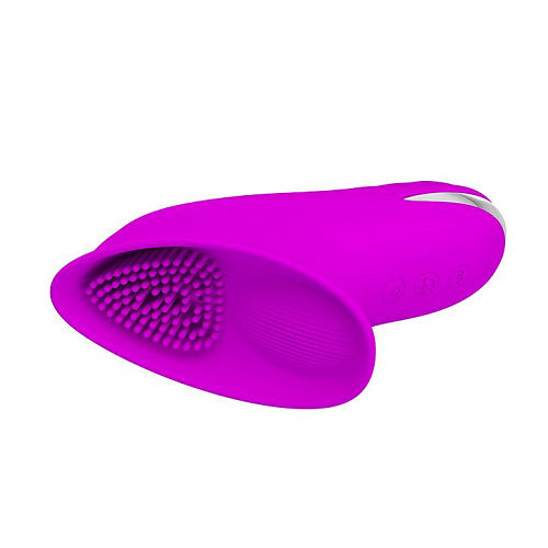 Лиловый клиторальный вакуумный вибромассажёр Baile Isaac BI-014651