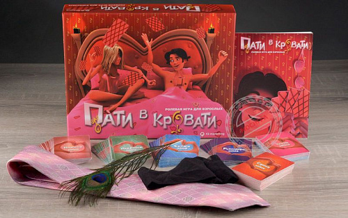 Настольная игра Фанты «Пати в кровати» 566585