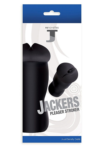 Чёрный мастурбатор NS Novelties Jackers Please NSN-0610-33