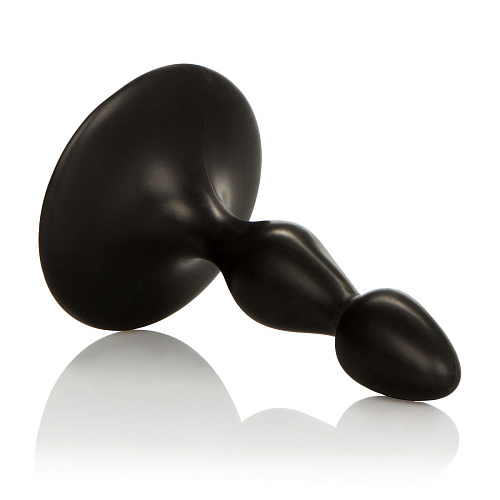 Чёрная анальная пробка с широким основанием California Exotic Novelties Dr. Joel Beginner Anal Exerciser SE-5641-10-2 (9 см)