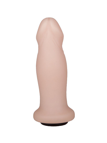 Анальный фаллоимитатор телесного цвета с ярко выраженной головкой LOVETOY (А-Полимер) 448000 (14 см)