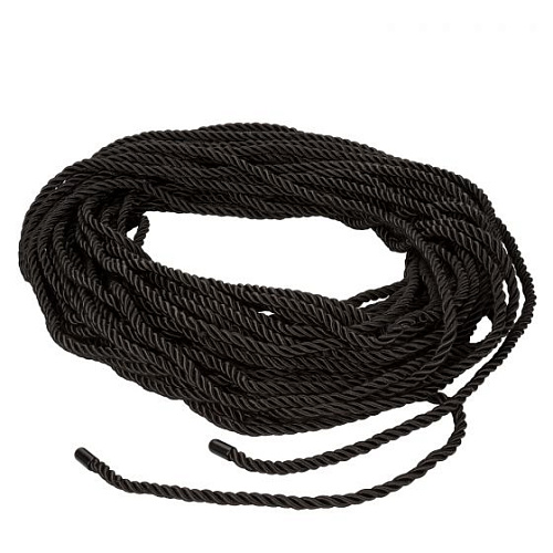 Чёрная веревка для шибари California Exotic Novelties BDSM Rope SE-2711-98-2