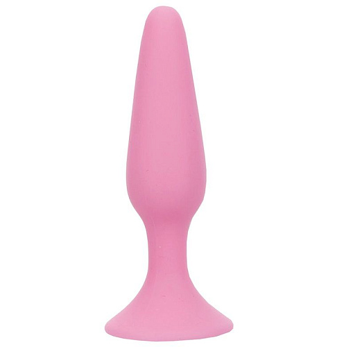 Розовая анальная пробка NMC BEAUTIFUL BEHIND SILICONE BUTT PLUG 111566 (11,4 см)