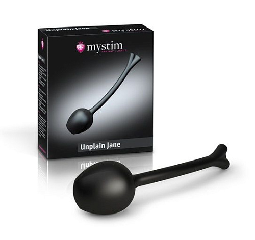 Вагинальный шарик с электростимуляцией MyStim Unplain Jane 46285