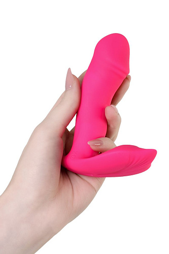 Розовый вибромассажёр с голосовым управлением JOS Tilly 782027