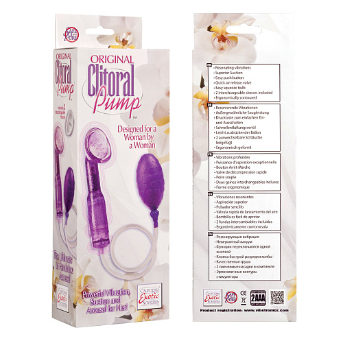 Помпа для клитора с насадками California Exotic Novelties SE-0623-14-3