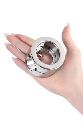 Стальной утяжелитель на мошонку ToyFa Metal 717146