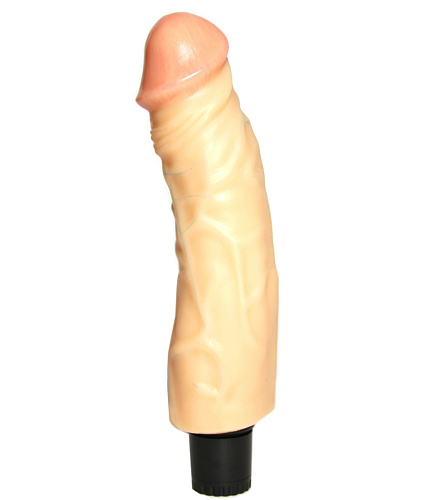 Вибромассажёр-реалистик в коробке телесного цвета Сумерки богов №18 202-18 BX SB (18,5 см)