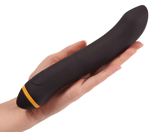 Чёрный вибратор для массажа G-точки Pornhub Turbo G-Spot 94594 (22,2 см)