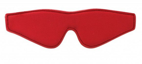 Чёрно-красная двусторонняя маска на глаза Shots Media BV Reversible Eyemask OU185RED