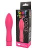 Розовый гладкий мини-вибромассажёр Bior toys ST-40190-6 (12,5 см)