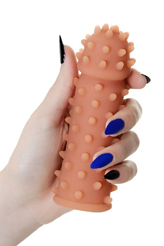 Насадка на фаллос телесного цвета с шипами и бугорками KOKOS Extreme Sleeve 003 S-size ES.003-S (12,7 см)