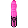Розово-чёрный мини-вибратор Dream Toys PURRFECT SILICONE 10FUNCTION VIBE PINK 20966