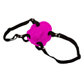 Нежный лиловый вибростимулятор для клитора на ремешках Baile Love Rider BI-014153