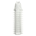 Прозрачная силиконовая насадка-удлинитель Seven Creations Super Stretch 99065-1CL ABX GP