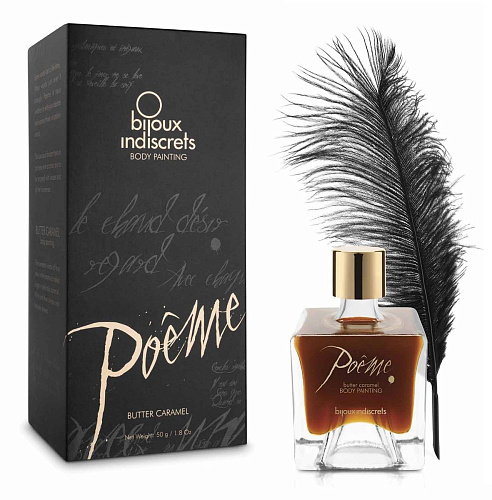 Краска для тела с ароматом солёной карамели Bijoux Indiscrets POÊME Butter Caramel 0124
