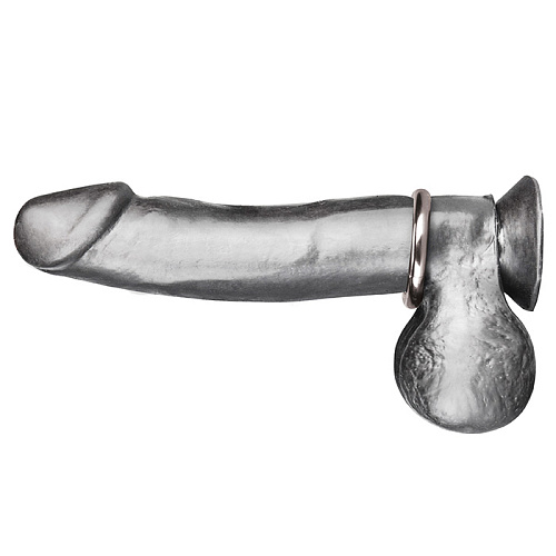 Стальное эрекционное кольцо BlueLine STEEL COCK RING BLM4003