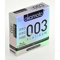 Сверхтонкие и сверхчувствительные презервативы Okamoto 003 Platinum №3 (3 шт)