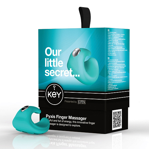 Бирюзовый вибро-перстень Jopen PYXIS JO-8025-05-3