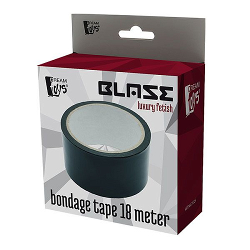 Чёрная липкая лента Dream Toys BONDAGE TAPE 21525