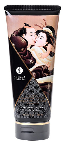Массажный крем для тела с ароматом шоколада Shunga Intoxicating Chocolate 4109