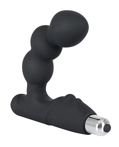 Стимулятор простаты с вибрацией чёрного цвета Orion Rebel Bead-shaped Prostate Stimulator 05873460000