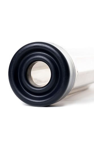 Автоматическая, дымчатая помпа-массажёр для мужчин Sexus 709011