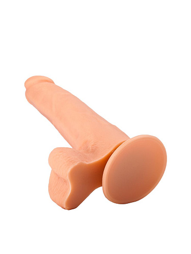 Телесный фаллоимитатор-реалистик с присоской LOVETOY (А-Полимер) 101800 (16,5 см)